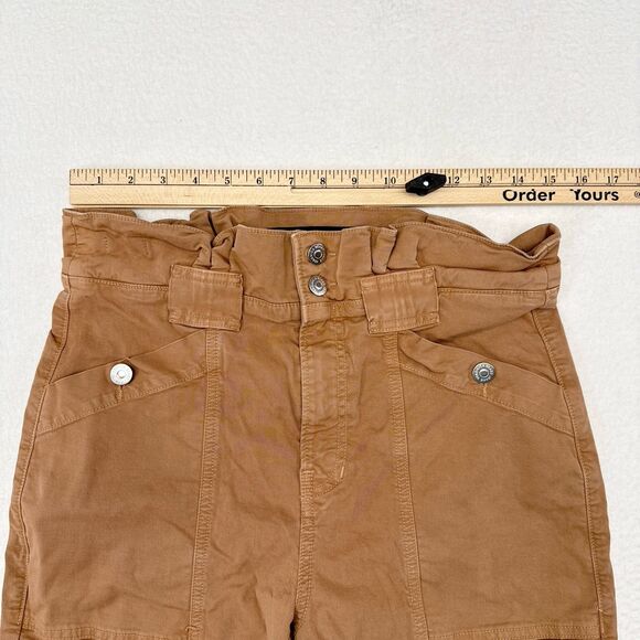 Veronica Beard Jeans Womens Size 29 Karter Straight Leg High Rise Tan Designer - Picture 8 of 10